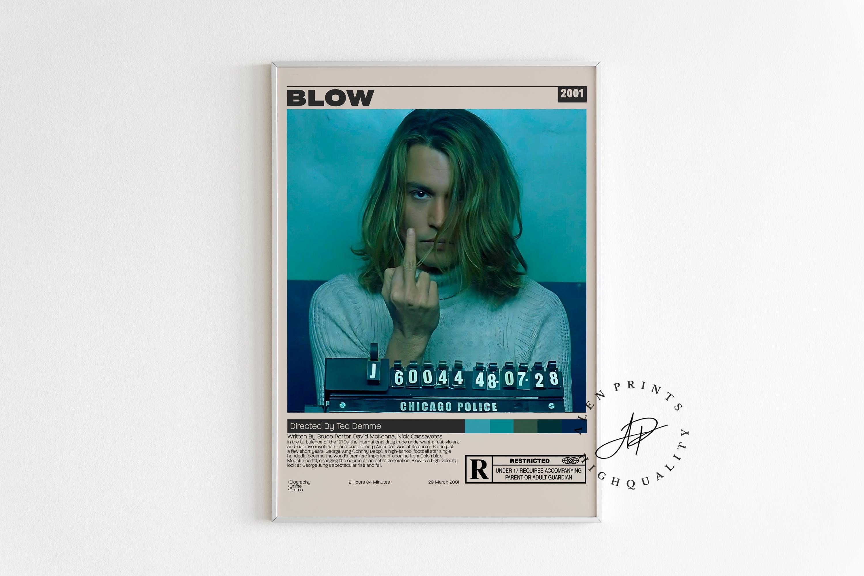 Johnny Depp Blow Poster - Etsy