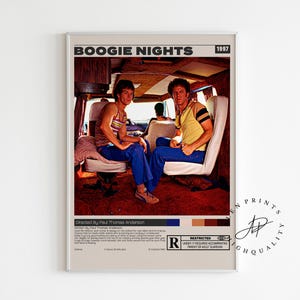 Boogie Nights Poster - Etsy