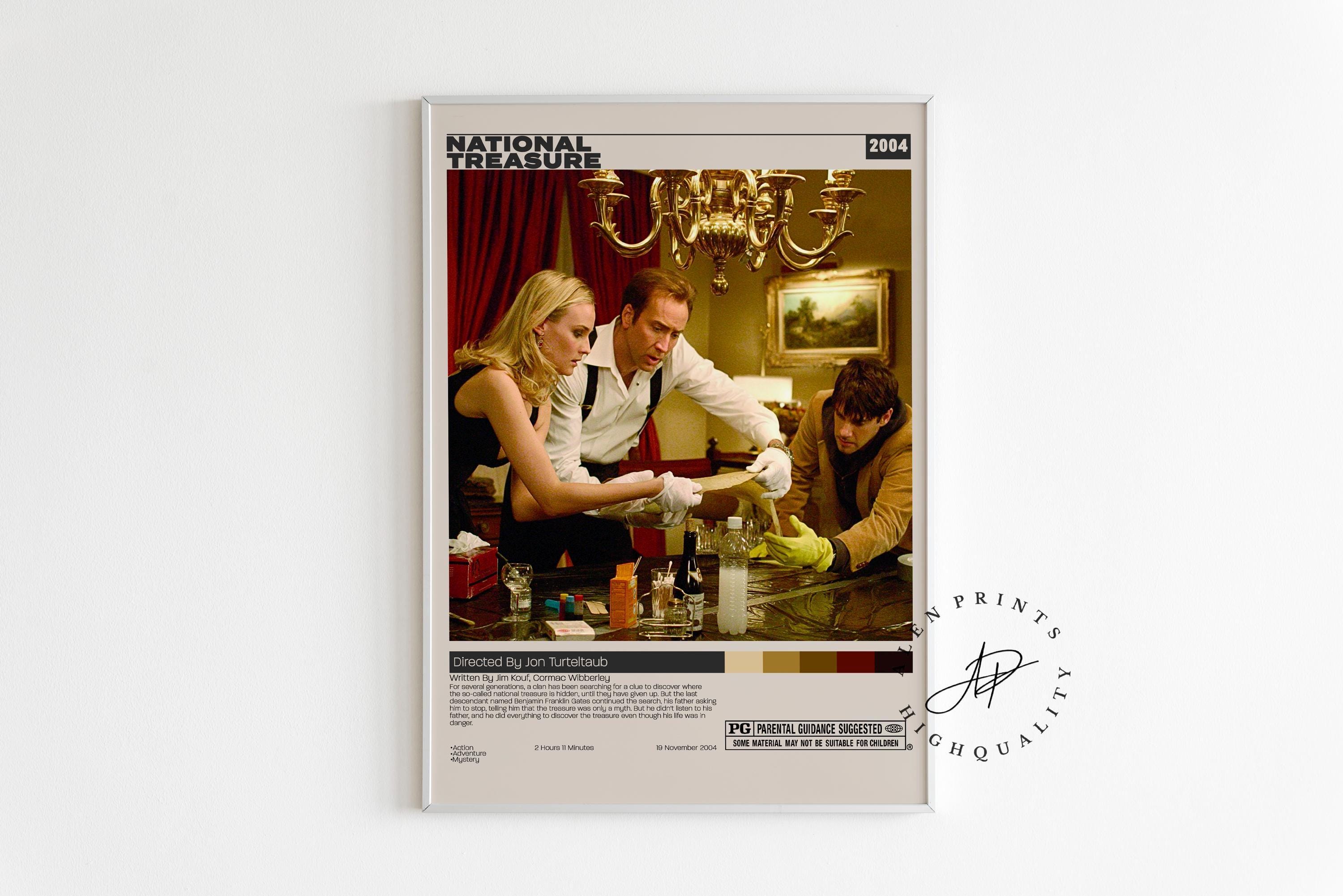 映画ポスター National Treasure 2004 NATIONAL TREASURE 23x33