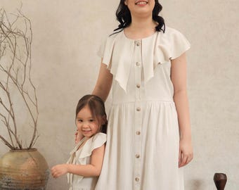 Mommy and Me Matching Dress, Mother’s Day, Family Photos Outfit, The Hazel Dress
