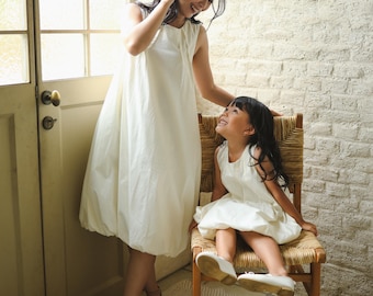 Mommy and Me Matching Dress for Women, Mother’s Day Dress, Family Photos Outfit, Cloud Dress