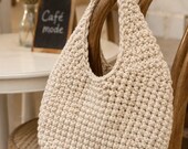 Crochet Handbag Pattern PDF, Mini Crochet Hobo Bag, Chunky Crochet Purse Pattern, T Shirt Yarn Bag Pattern