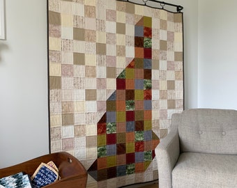 PDF Pattern - New Hampshire - A Pixelated Quilt - New Hampshire Quilt