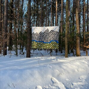 Paper Pattern Wyoming A Pixelated State Quilt-Cheyenne Jackson Casper Laramie Cody Grand Teton National Park image 5