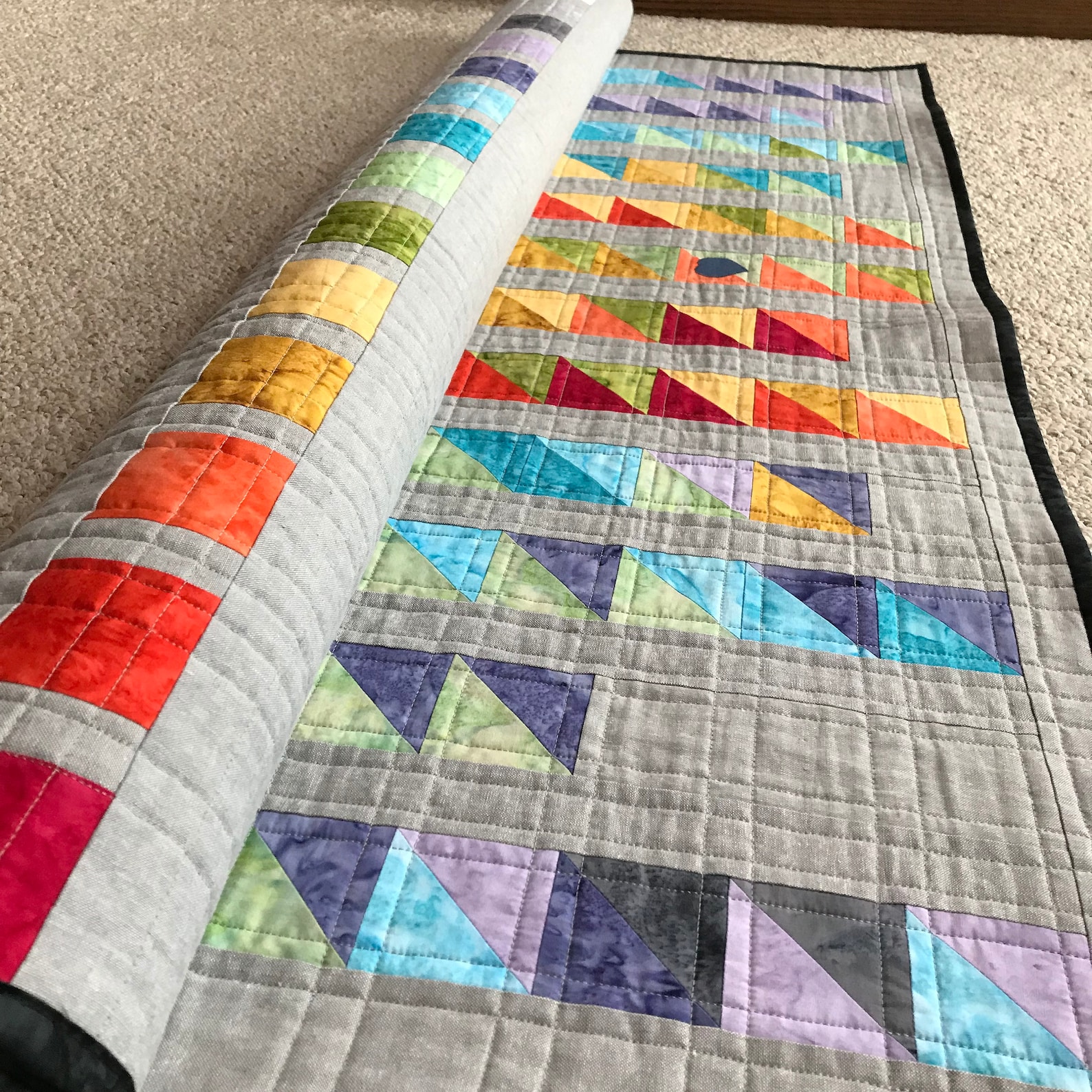 PDF Pattern Temperature Quilt Pattern by the Quilted Tulip Etsy
