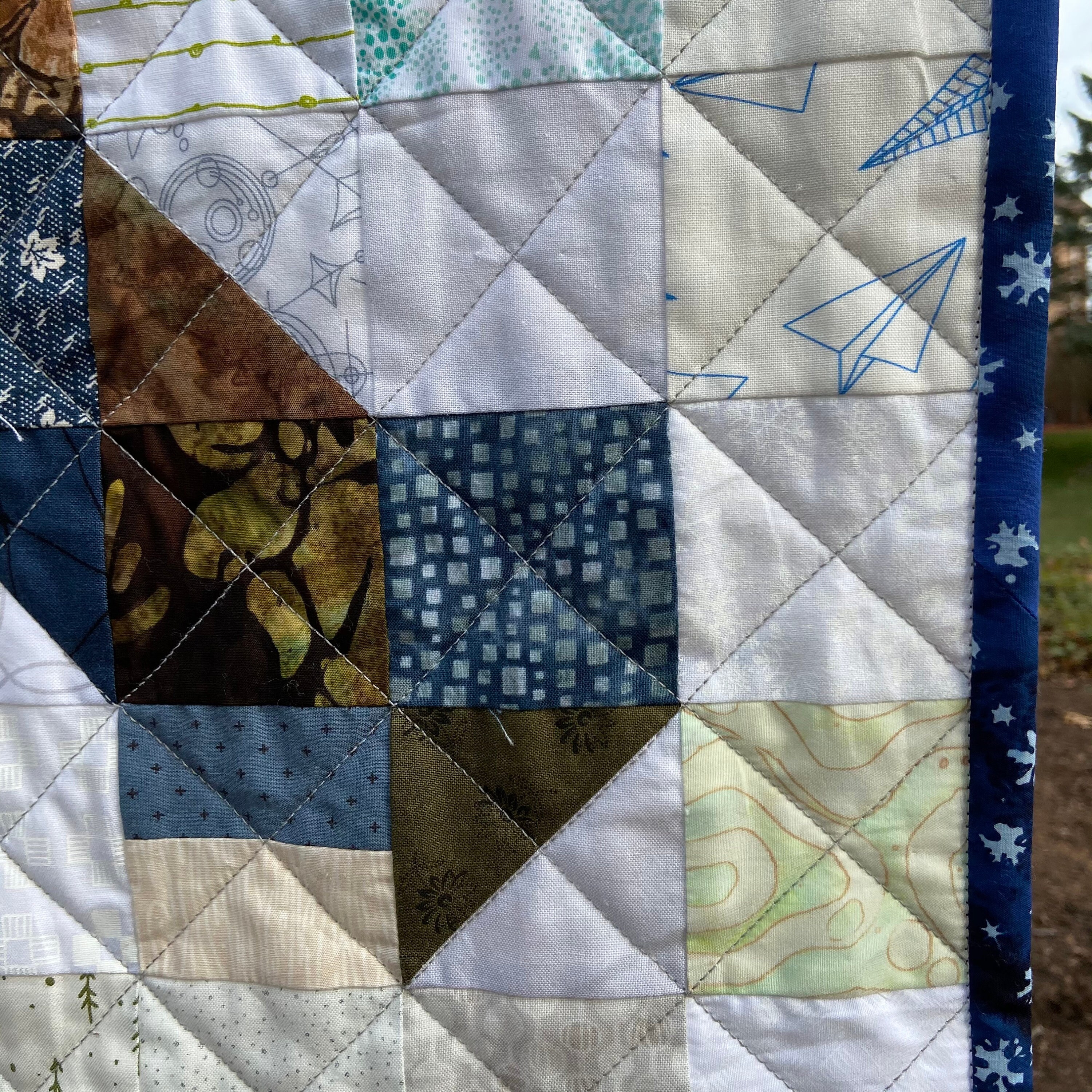 Alaska - PDF PATTERN - A Pixelated Quilt - Alaska State Quilt Anchorage ...