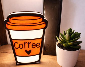 Glow-To-Go: de Ultieme 3D-geprinte Coffee-To-Go Lamp