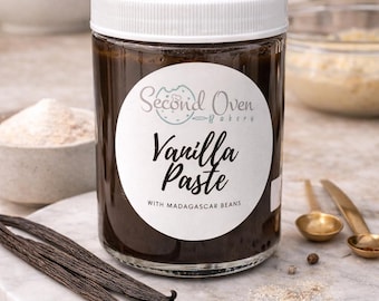Madagascar Vanilla Bean Paste – Rich, Concentrated Flavor for Baking