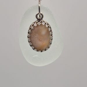 Operculum and Sea Glass Necklace