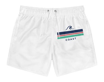 Short de bain rayé Coast Wave | Short de plage marin
