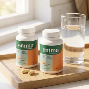 Trial Pack of EMMA Gut Health Capsules for repairing the intestines and relieving constipation and abdominal distension- 120 capsules 2 betters