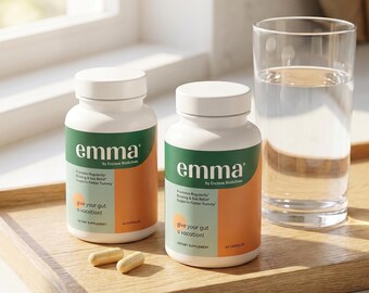 Trial Pack of EMMA Gut Health Capsules for repairing the intestines and relieving constipation and abdominal distension- 120 capsules