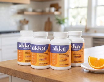 4 frascos para compartir - Suplemento desintoxicante y reparador para el hígado AKKA Probiotic - Suplemento para la salud del hígado que aumenta la energía, ayuda a la digestión y acelera el metabolismo.