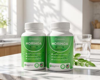 2 betters-Rosabella Moringa Capsules (800mg) - Immune Support, Gut Health Supplement
