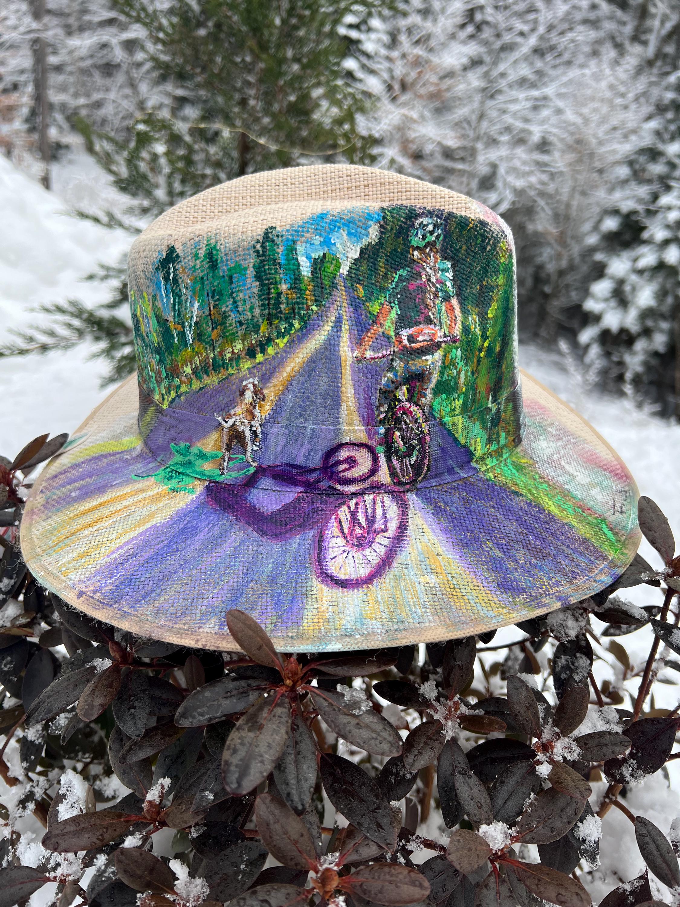 Fedora Hats Painted by Hand - Etsy