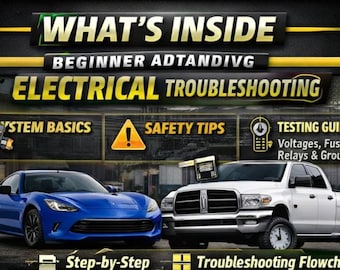 Guide för elektrisk diagnostik av fordon | Steg-för-steg-felsökning av bilar i PDF-format