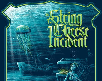 The String Cheese Incident - Fox Theater, Oakland, CA Print