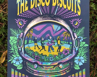 The Disco Biscuits - Florida 2021 Lava Foil Artist Variants