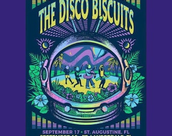 The Disco Biscuits - Florida 2021 Rainbow Foil APs