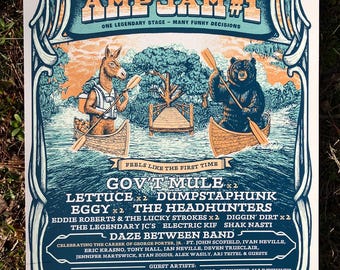 Suwannee Amp Jam #1 Artist Prints - Signed & Numbered