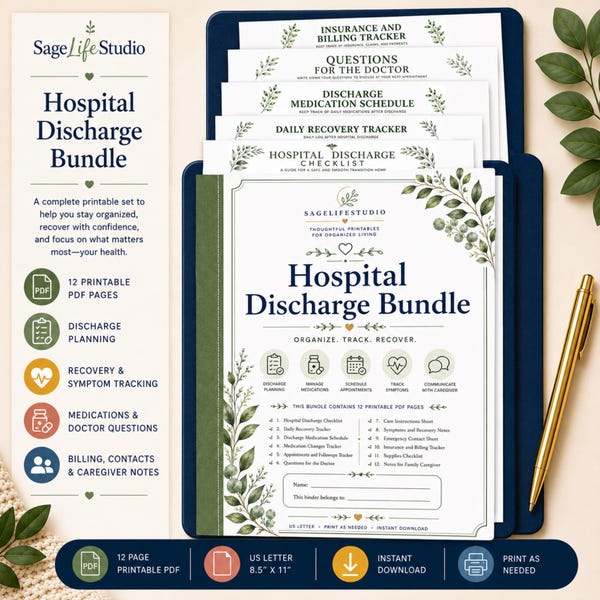 Hospital Discharge Binder Bundle
