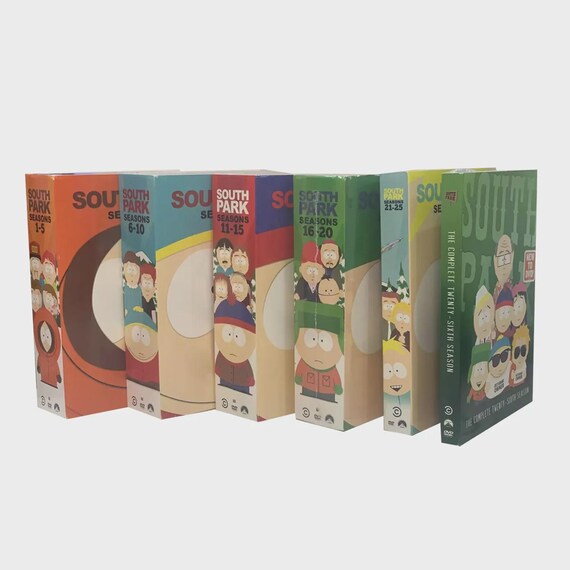 SOUTH PARK DVD & CDセット South Park: Complete TV Series Season 1-26 (DVD, 65-disc Box Set