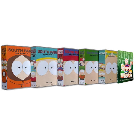 South Park: Complete TV Series Season 1-26 (DVD, 65-disc Box Set