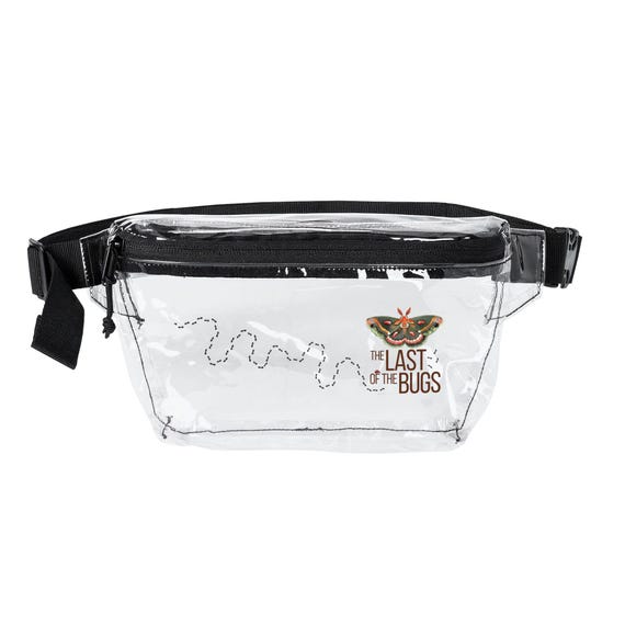 Sad Vermont Music inspired Fan Art Clear Fanny Pack | The Last of the Bugs | For Concerts | Folk Aesthetic Outfit Merch | Fan Gift