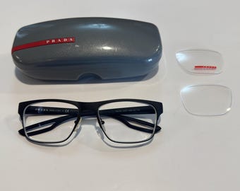 Prada Linea Rossa VPS52G – Italian Designer Optical Frame "Made in Italy"