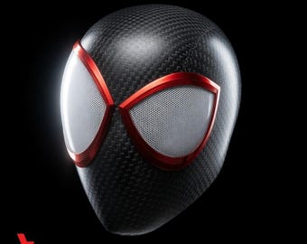 Miles Morales Inspired Helmet STL | Wearable Spider Cosplay Mask (Digital Download)