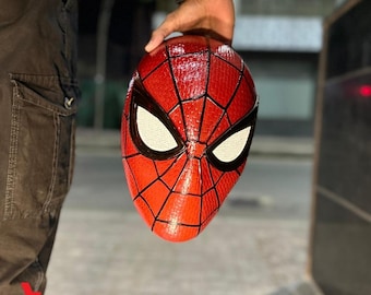 Op Spider-Man Gloednieuwe Dag Geïnspireerde Helm STL | 3D-afdrukbaar masker | Aparte lenzen en gaas
