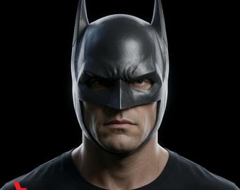 Bat Cowl STL | Wearable Vigilante Helmet | 3D Printable Cosplay Mask | Digital STL Download