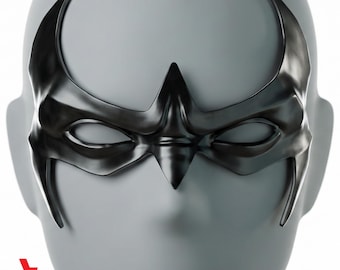 Nightwing Inspired Mask STL | 3D Printable Superhero Mask | Cosplay File | Digital Download