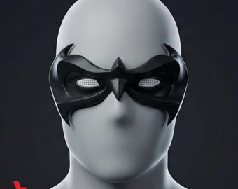 Robin Inspired Mask STL | Superhero Cosplay Eye Mask (Digital Download)