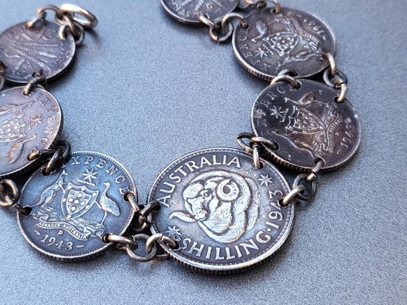 Jewellery made from australian coins discount