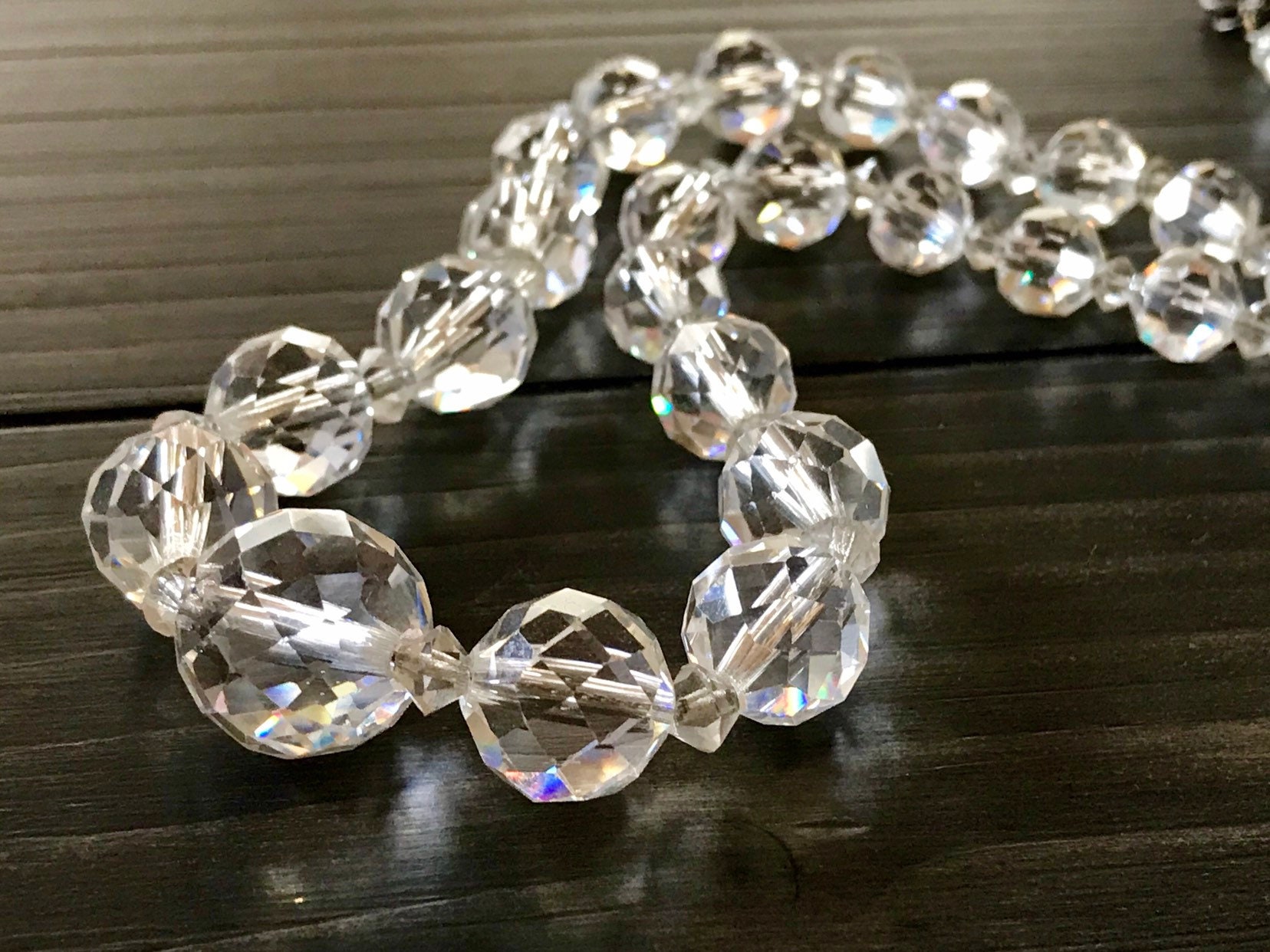 Vintage 1960s Crystal Necklace – ALEXANDRAKING