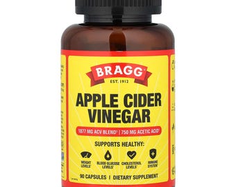 Bragg, vinaigre de cidre, 90 gélules FS