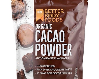 BetterBody Foods , Bio-Kakaopulver, 16 oz (454 g) FS