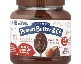 Peanut Butter & Co., Pâte À Tartiner Aux Noisettes, Chocolat Au Lait Noisettes, 369 g FS