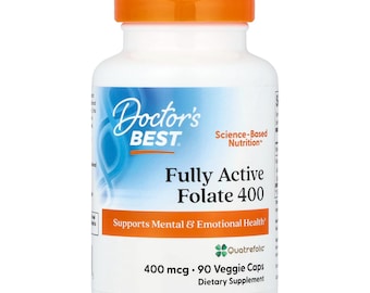 Doctor Fully Active Folate 400, 90 gélules végétales (supplément alimentaire)
