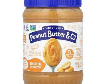 Peanut Butter & Co., beurre de cacahuète à tartiner, opérateur lisse, 16 oz (454 g) FS