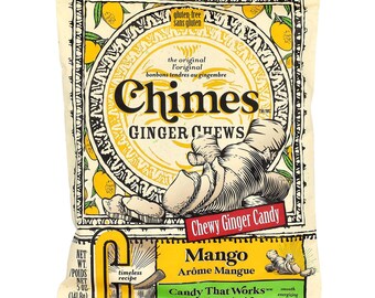 Carillons, gingembre, mangue, 5 oz (141,8 g) FS