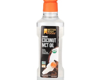 BetterBody Foods, Huile de noix de coco MCT biologique, 16,9 oz liq. (500 ml) FS