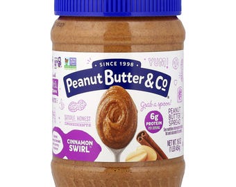 Peanut Butter & Co., Beurre de cacahuète à tartiner, Cinnamon Swirl™, 454 g (16 oz) FS