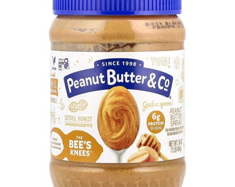 Peanut Butter & Co., Beurre de cacahuète à tartiner, The Bee's Knees®, 16 oz (454 g) FS