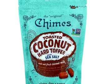Glockenspiel, geröstete Kokosnuss-Hart-Toffee mit Meersalz, 100 g FS