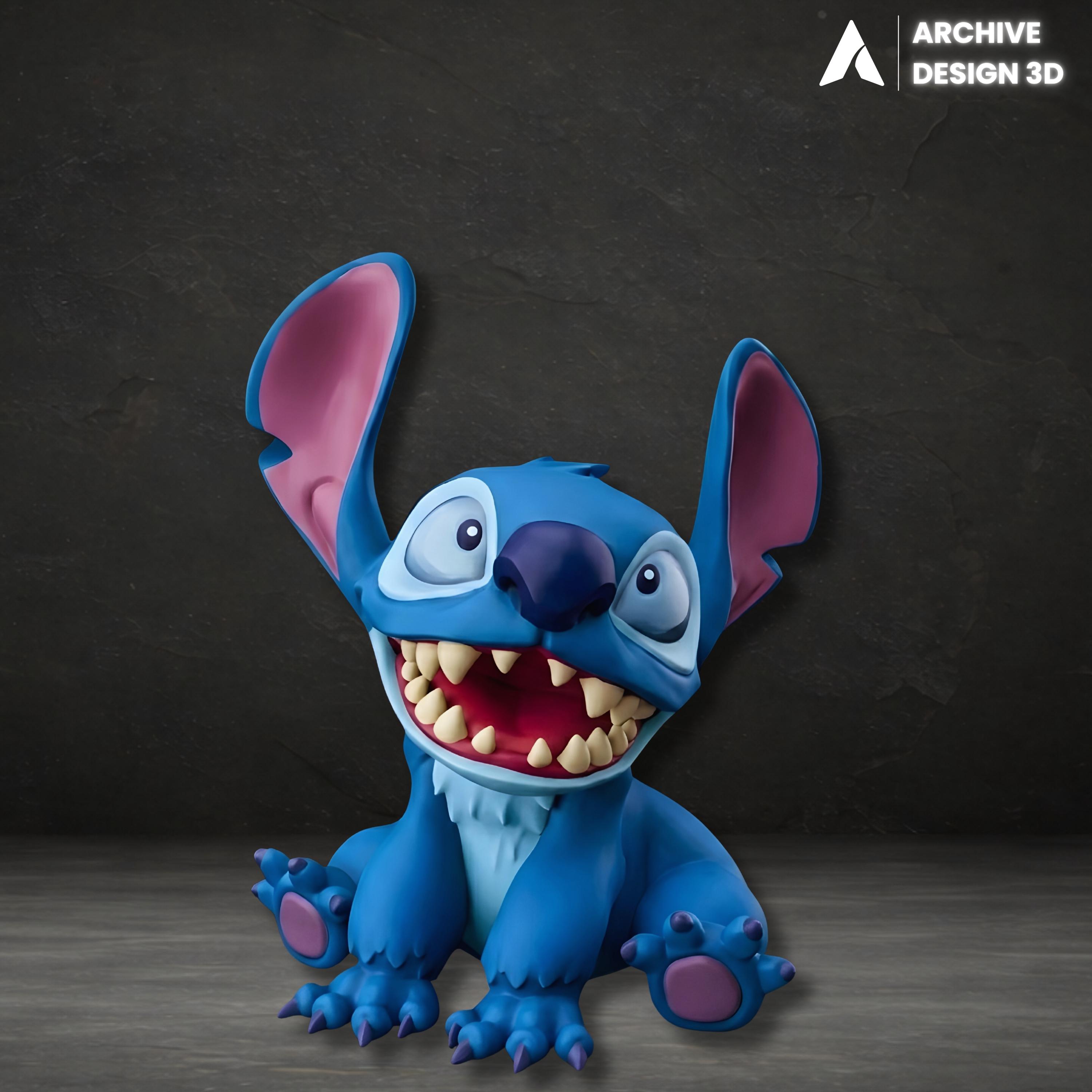 Lilo & Stitch 3D Model STL File, High Detail Figure (digital Download ...