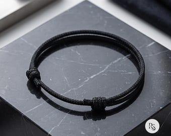 Minimalist Adjustable Rope Bracelet Unisex Simple Wristband
