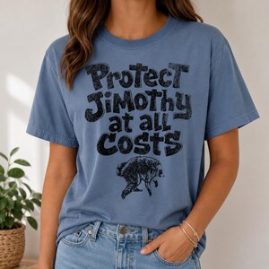 Protect Jimothy at All Costs Shirt, Viral Raccoon Tee, Funny Seattle Raccoon T-Shirt, Weird Animal Meme Gift, Trash Panda Shirt image 5