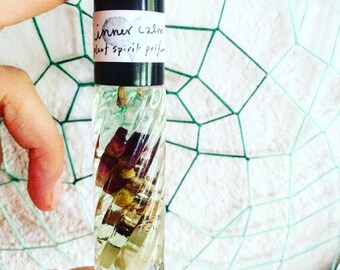 Inner Calm~ Plant Spirit Perfume~ Organic HandCrafted Aromatherapy for Nervous System Support